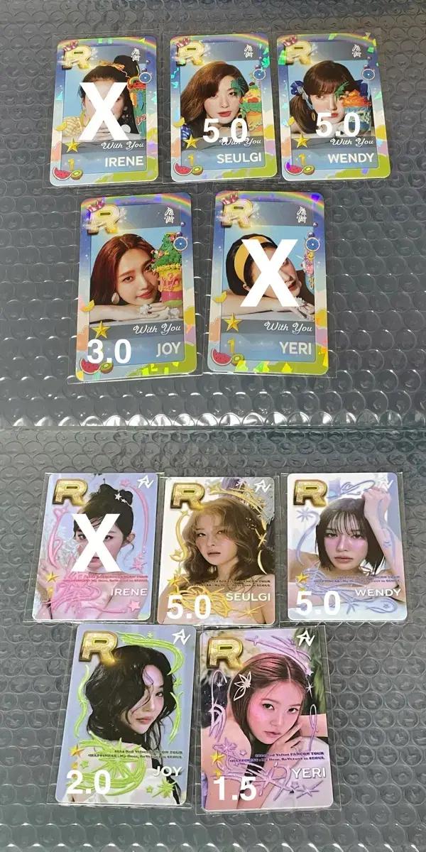 [판매/교환] 레드벨벳 슈스엠 도쿄 레벨업 10주년 카드