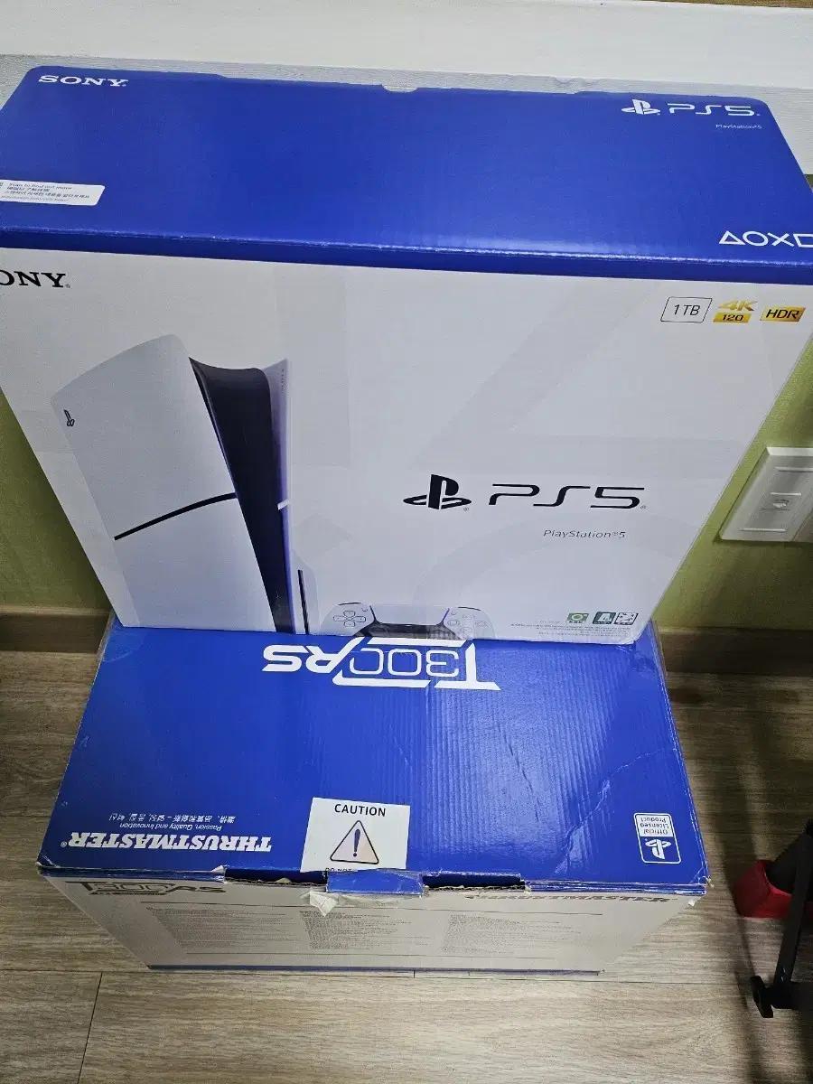 ps5 슬림 디스크 풀박스 새상품급