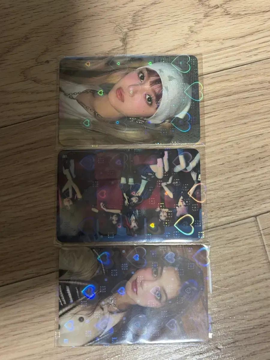 무료나눔) 뉴진스 포카 2개, 아이브 포카 1개 랜덤 나눔