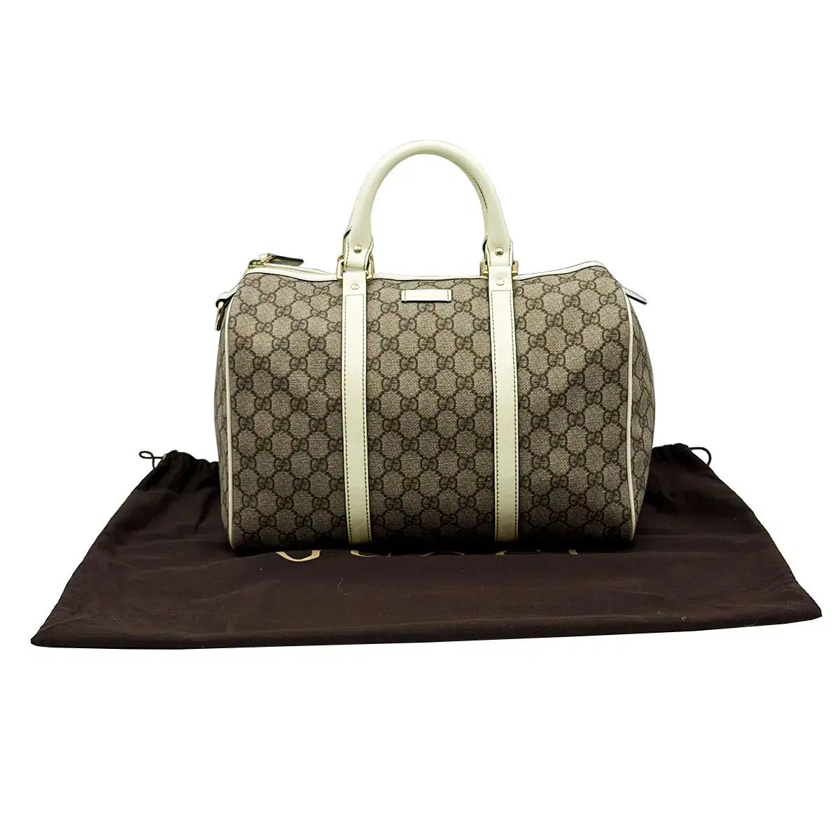 구찌 Gucci 193603 PVC GG로고 조이 미디움 보스턴 토트백