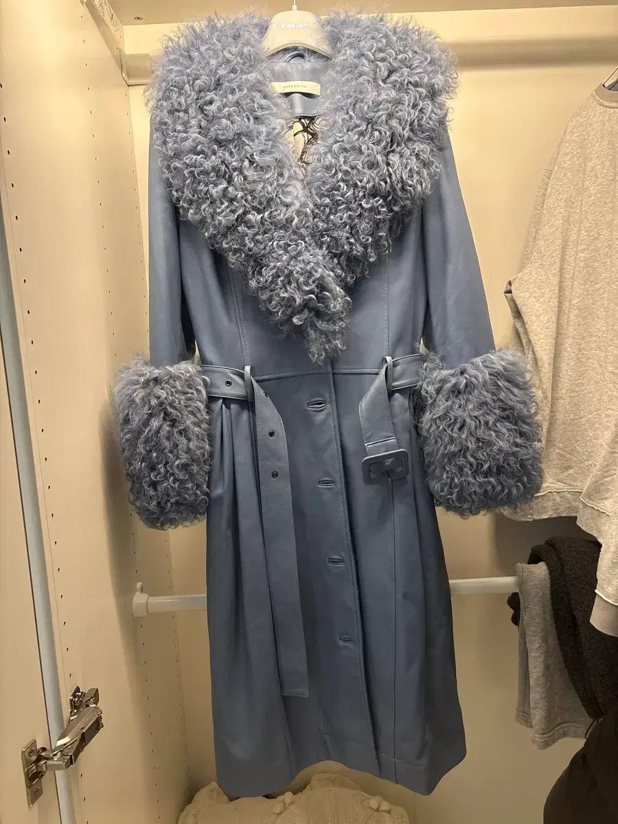 Saks potts 가죽 재킷