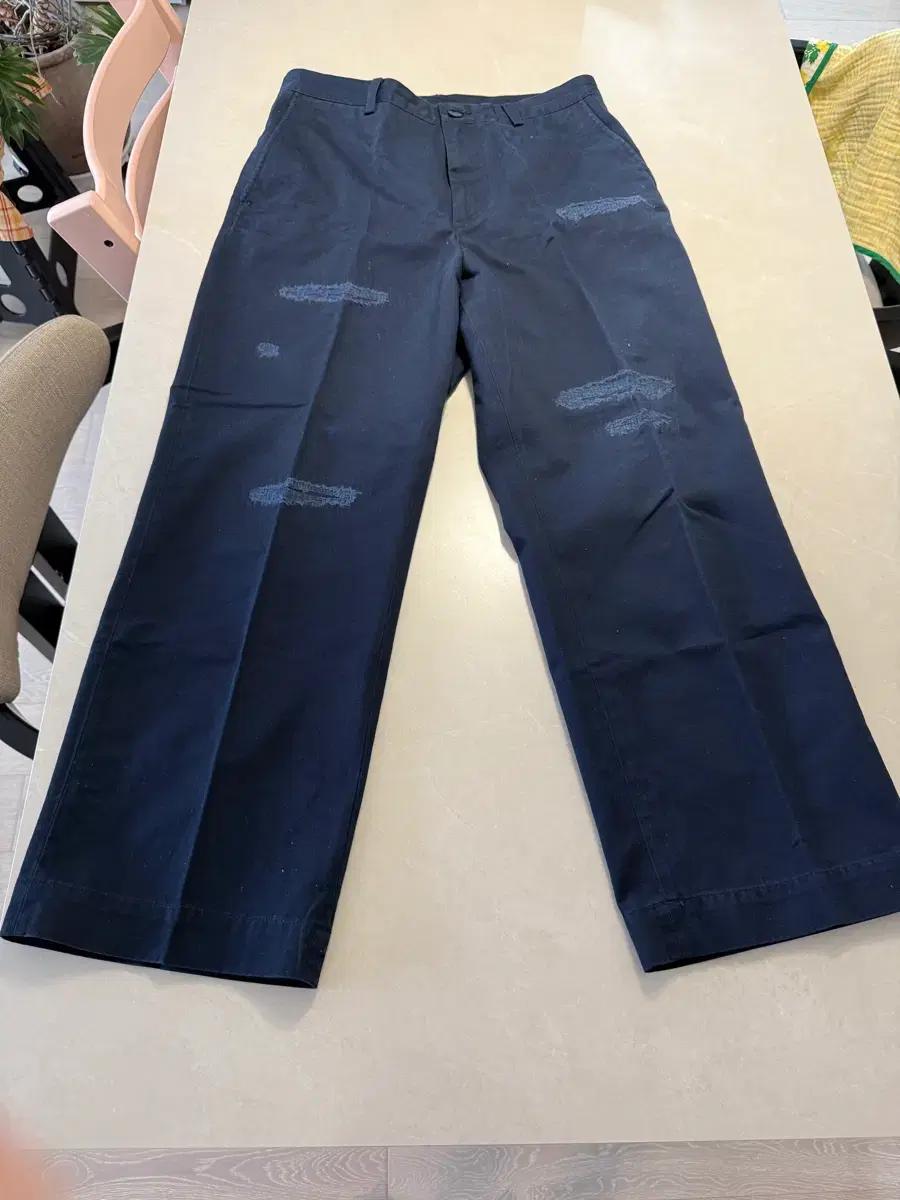 빔즈 beams Demage Work Pants