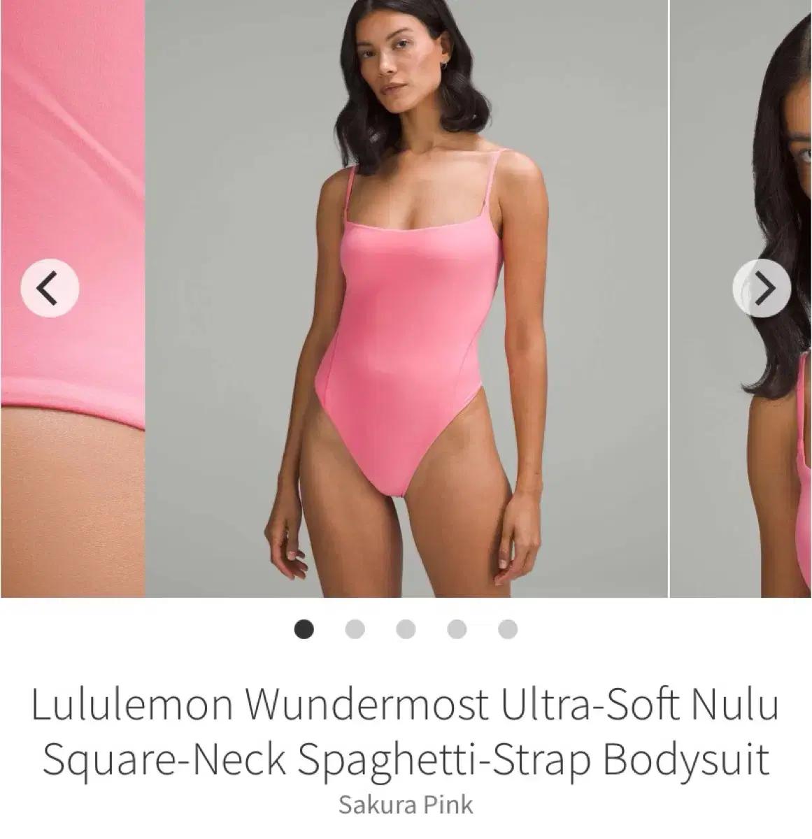 (새상품)룰루레몬 바디수트 Wundermost Square Neck