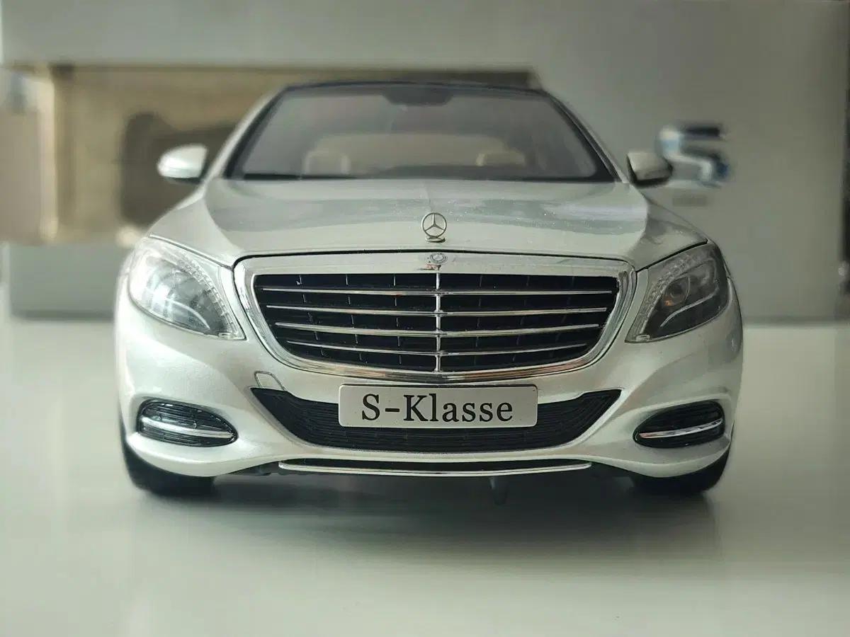1:18 노레브 벤츠 W222 S500 실버 딜러버전 다이캐스트
