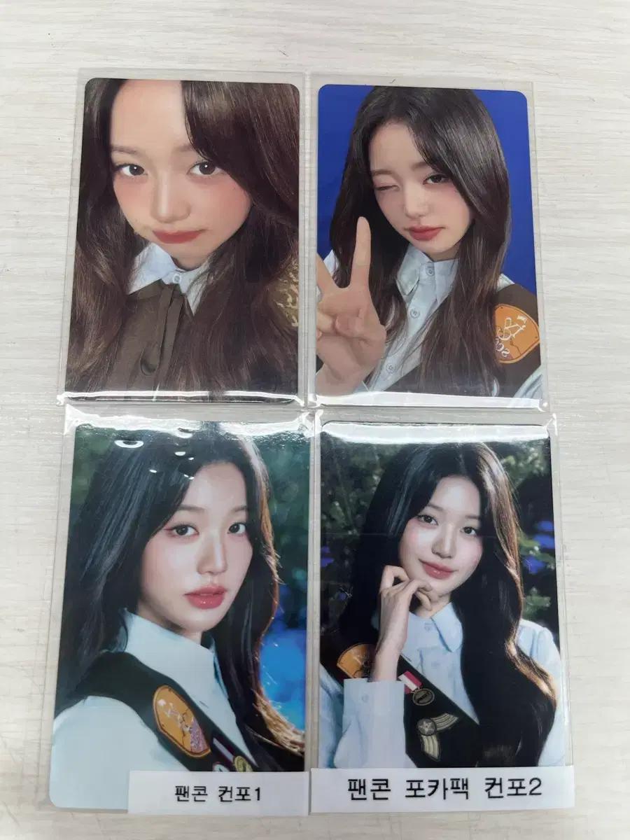 아이브 2025팬콘서트 팬콘 포카팩 원영 포카 일괄 판매합니다!