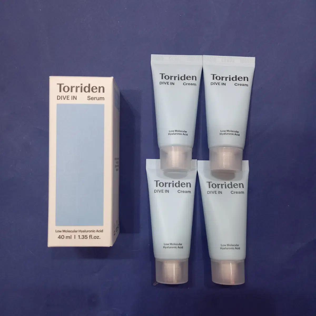 토리든 다이브인 저분자 히알루론산 세럼 40ml + 크림 80ml 세트
