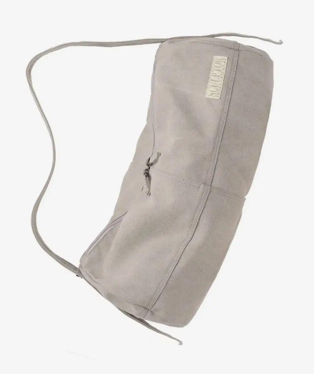 스컬프터 Vintage Canvas Duffel Bag Pale Gray