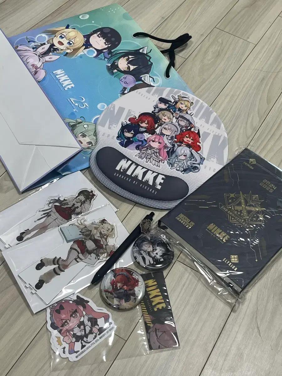 승리의 여신 니케 NIKKE 공식 굿즈 미사용 일괄 처분
