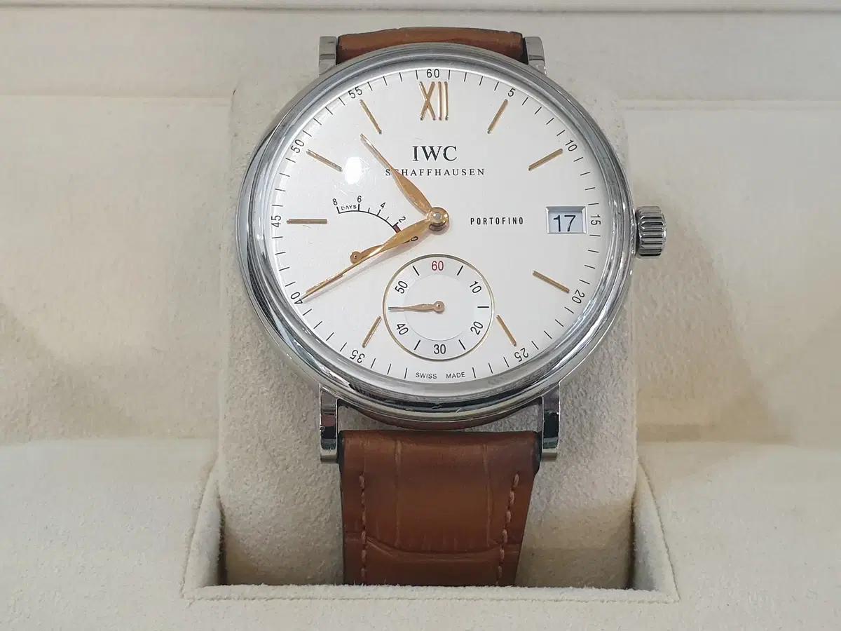 IWC포르토피노 8DAYS 핸드와인즈 IW510103