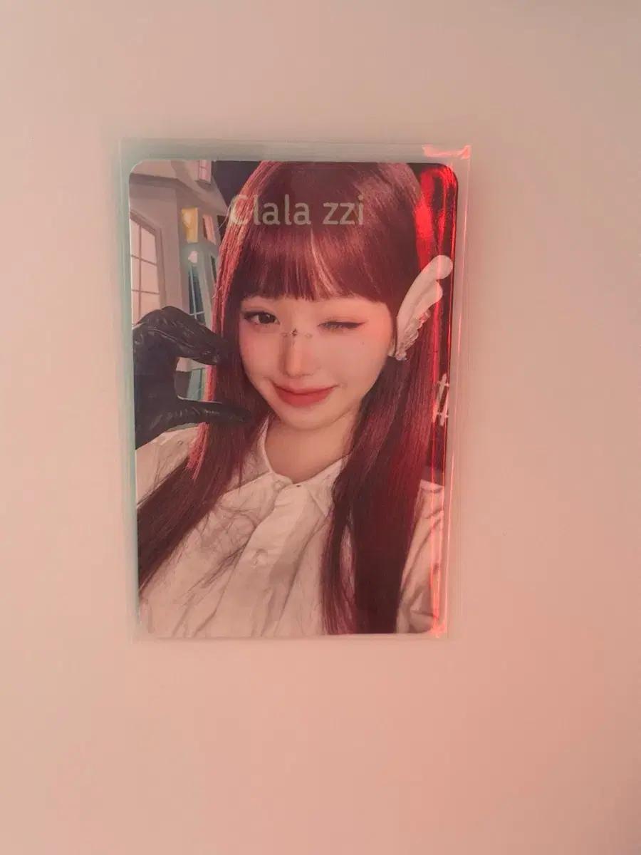 아이브 스위치 카카오톡 선물하기 원영 특전 포카