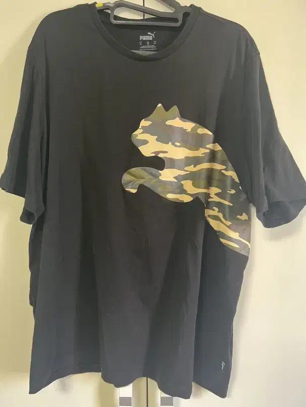 퓨마 푸마 PUMA camo cat logo 반팔티