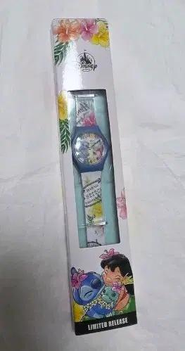 디즈니 스티치 스와치 시계