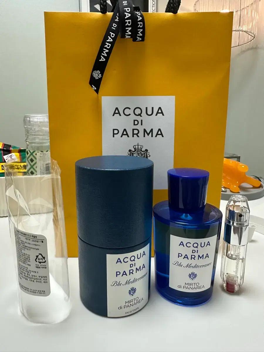 [3회사용] 아쿠아디파르마 미르토 100ml+향수공병