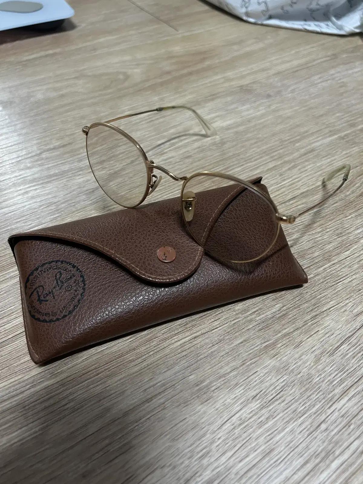 레이밴 Ray-Ban 골드 메탈 프레임 선글라스 판매