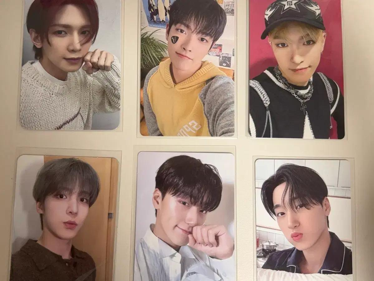 에이티즈 홍중 윤호 여상 산 포토카드 일괄