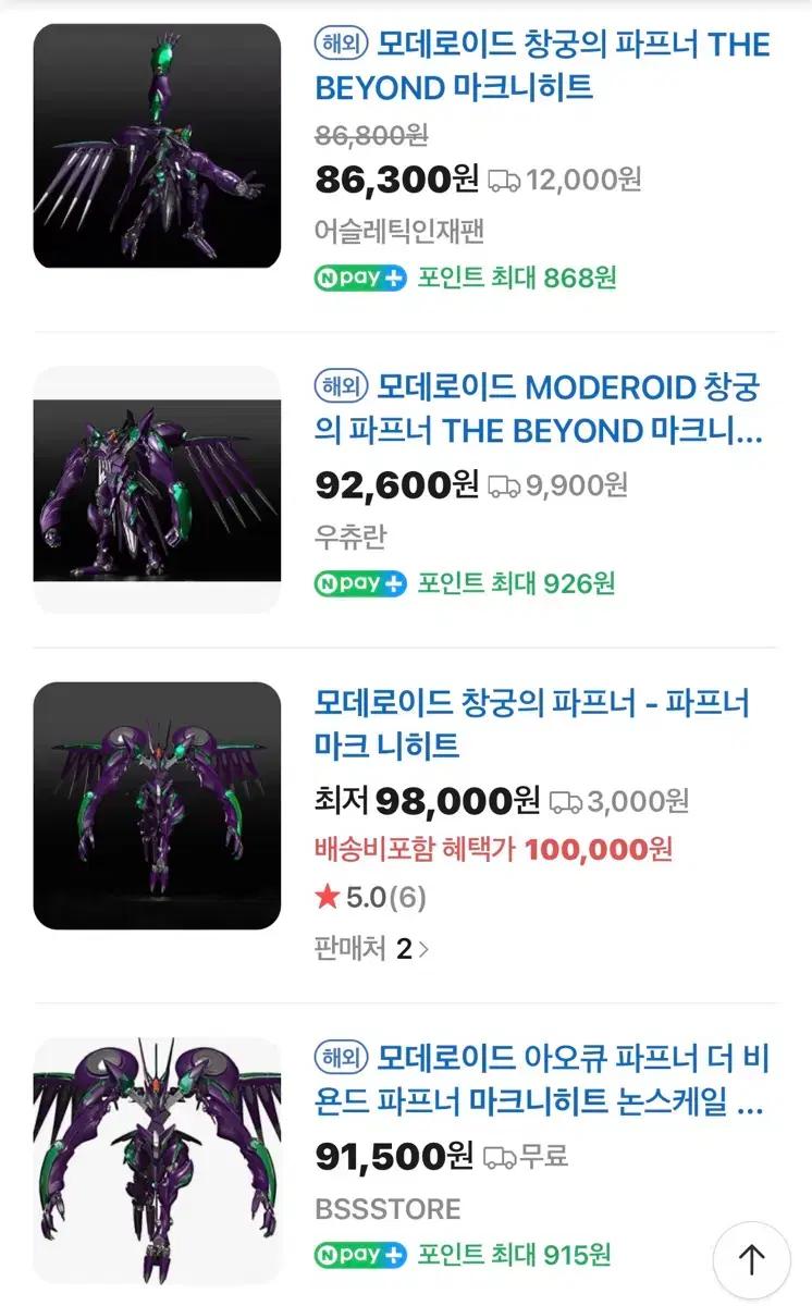 (급처) [MODEROID 파프너 마크 니히트 미조립]