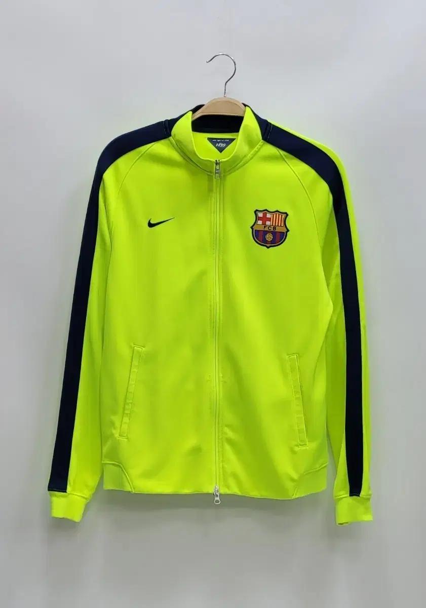 NIKE 나이키 14-15 FC바르셀로나 어센틱 저지 / 남 M 형광
