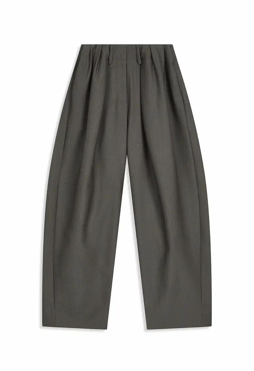 Openyy 오픈와이와이 슬랙스 차콜 FULL GATHER PANTS