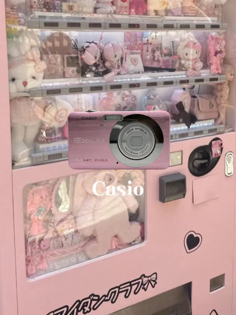[카리나 디카] 카시오 엑슬림 ex-z80 핑크 빈티지디카 디지털카메라