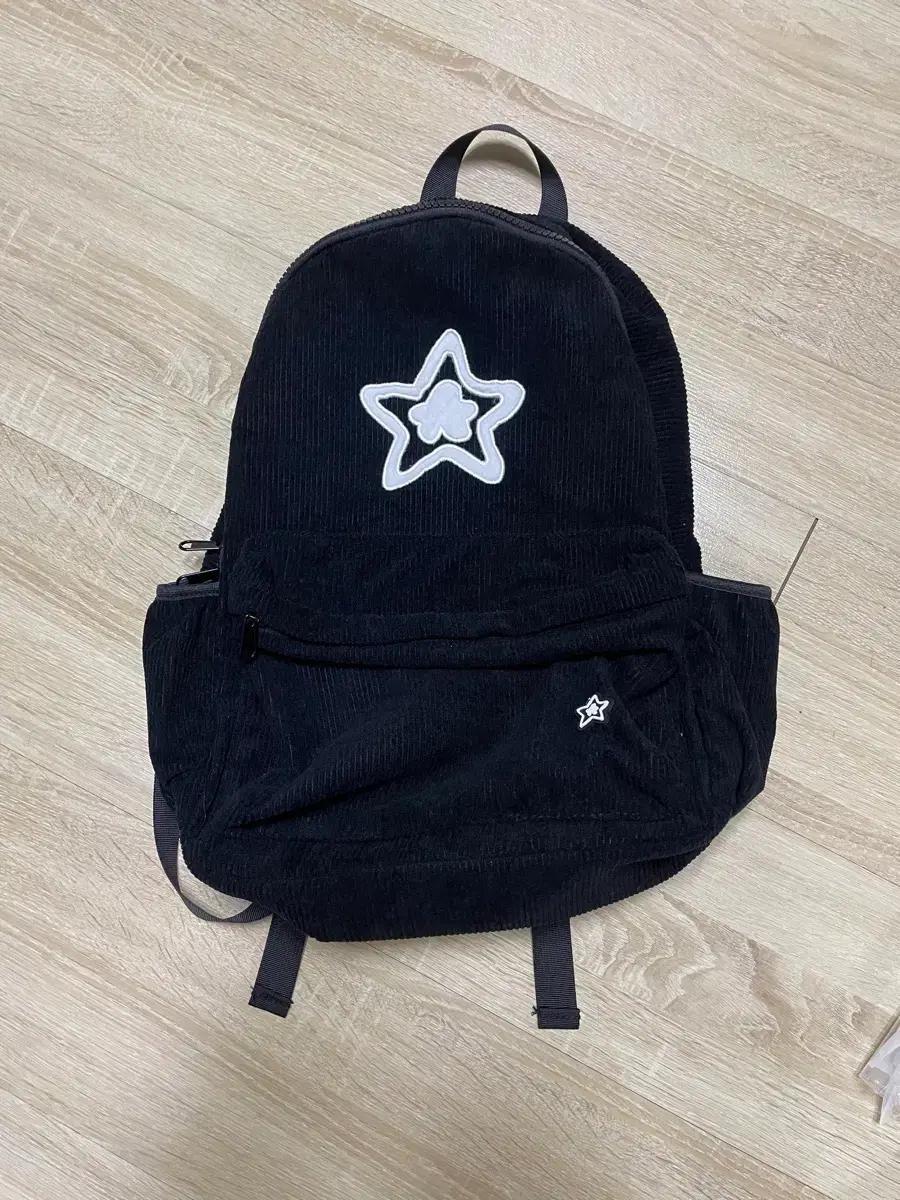 (블랙) 스타팀 코듀로이 백팩 starteam