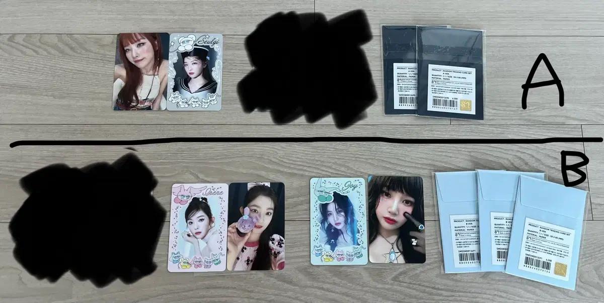 레드벨벳 코스믹 트레카 포카 아이린 슬기 조이