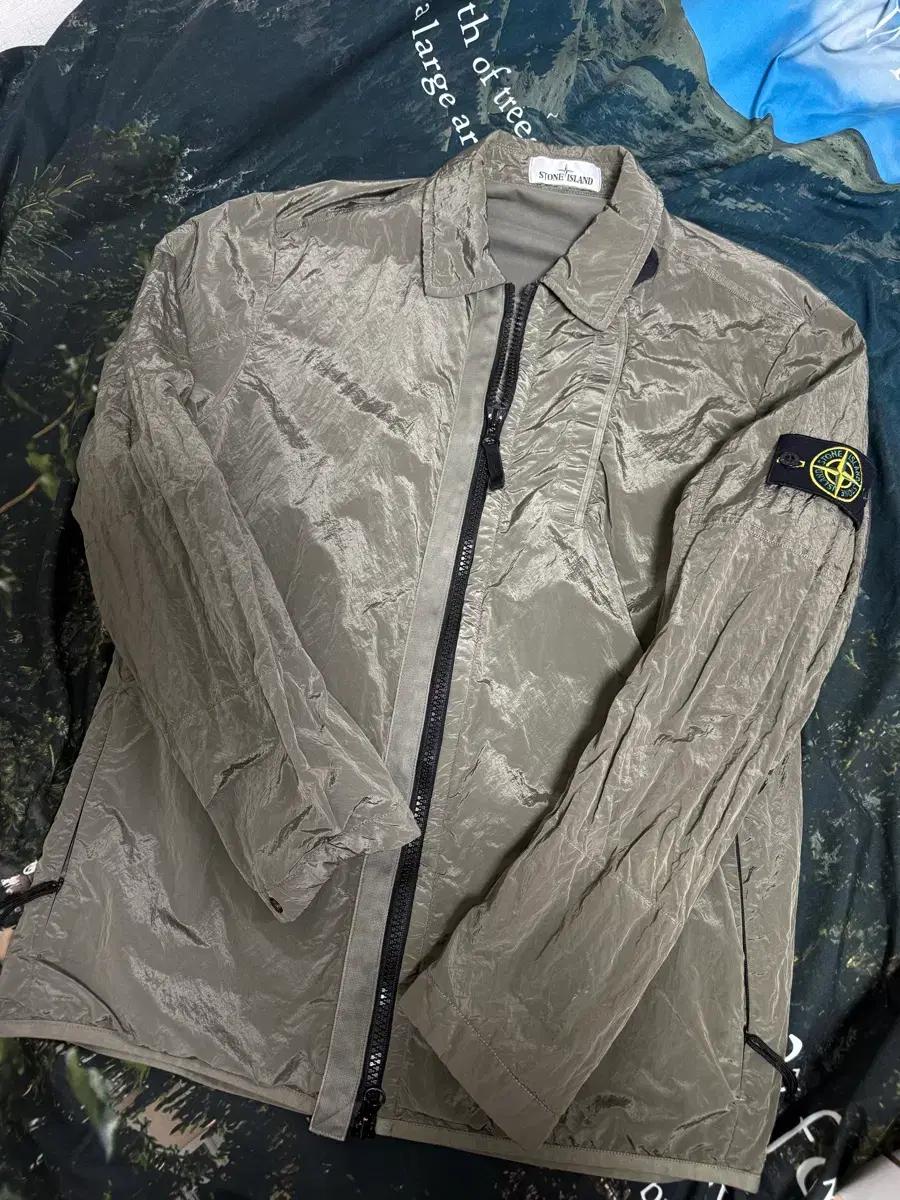 [L] 18fw 스톤아일랜드 나일론메탈 카키