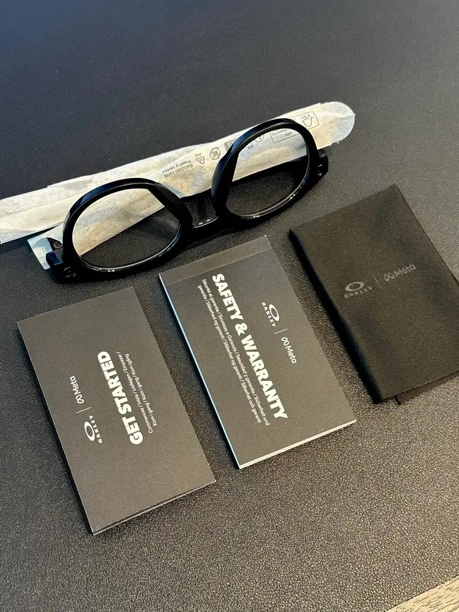 OAKLEY X META HSTN AI 안경 블랙 X 변색렌즈 : 풀박스