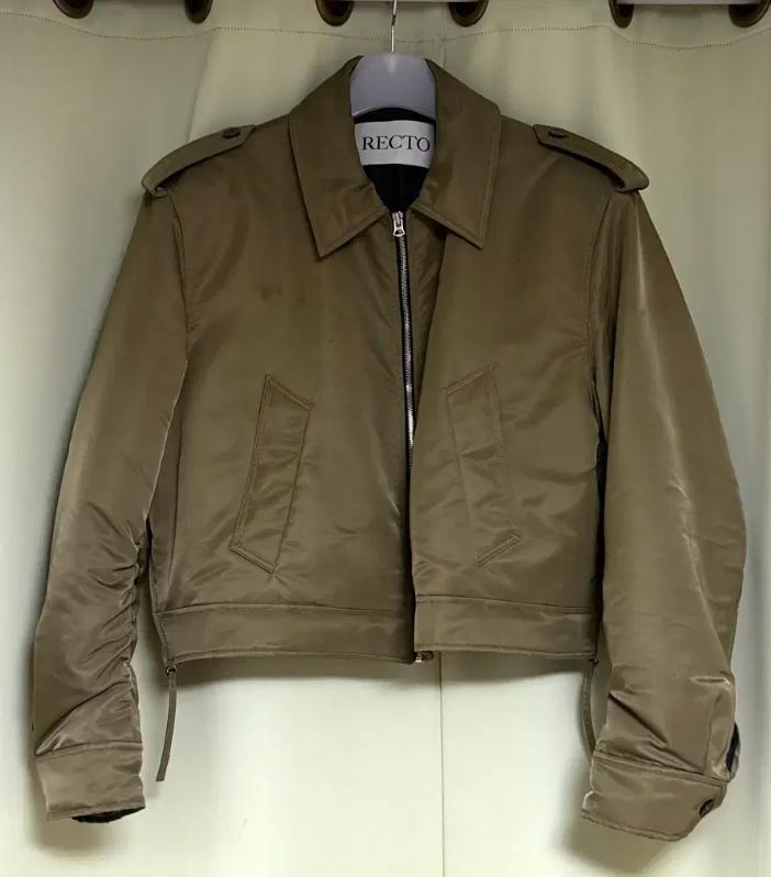 렉토 23fw 툴루즈 나일론 봄버 자켓 올리브 S사이즈