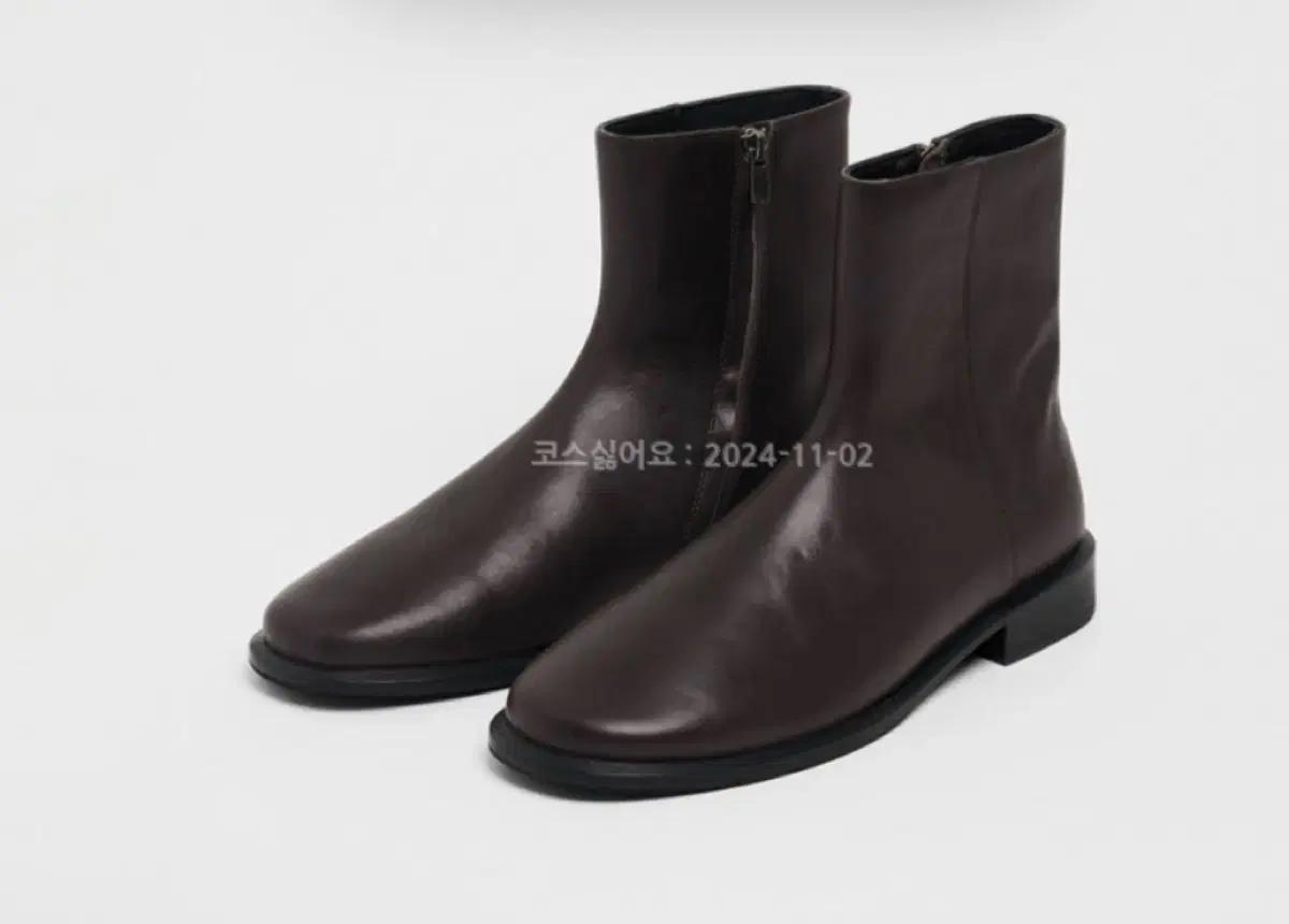 로스트가든 kkst 플랫부츠 브라운