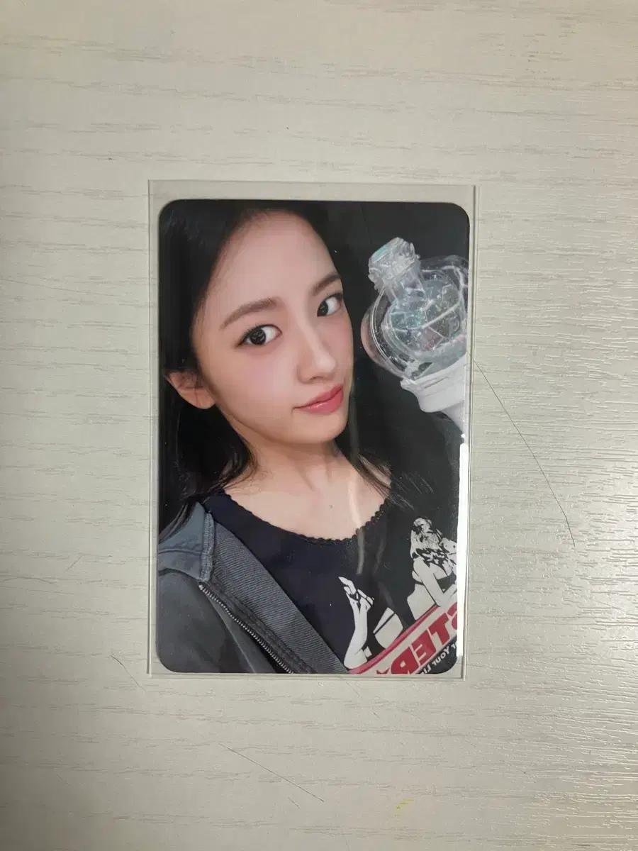 아이브 유진 응원봉 포카 양도