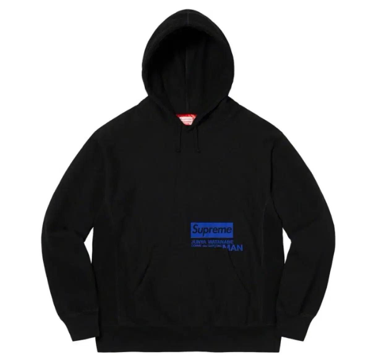 (M)슈프림 21FW 준야와타나베 CDG 스웨트셔츠 블랙