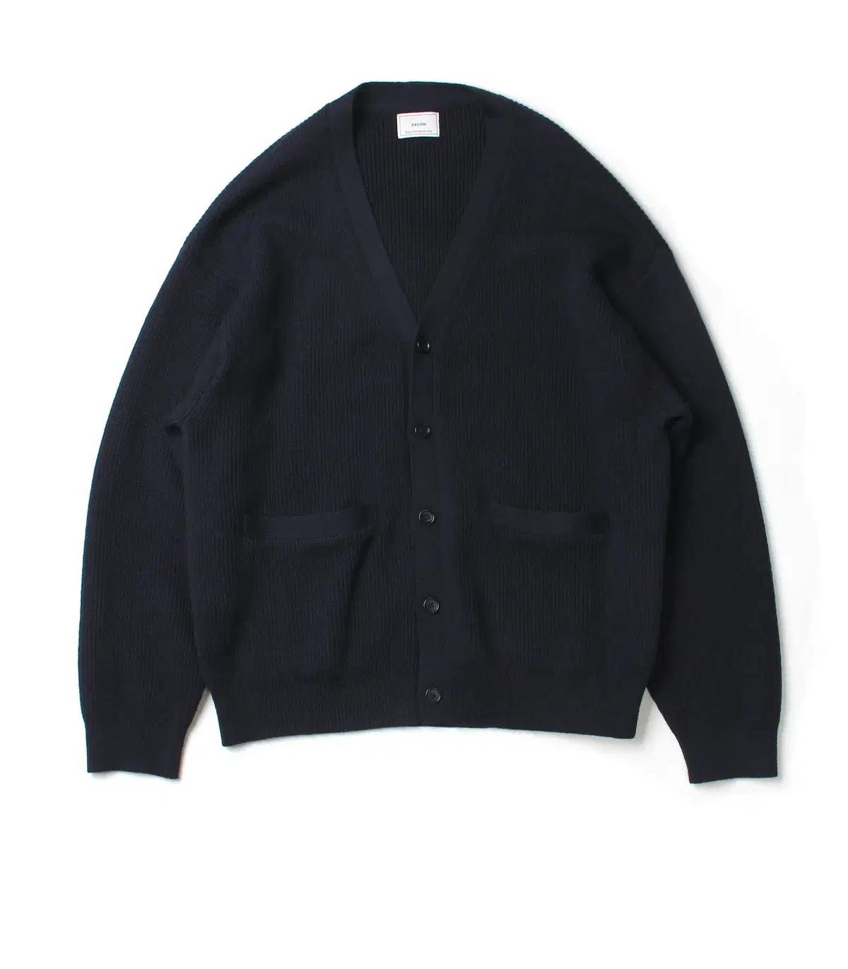 EVCON Shetland Wool Low Gauge Cardigan