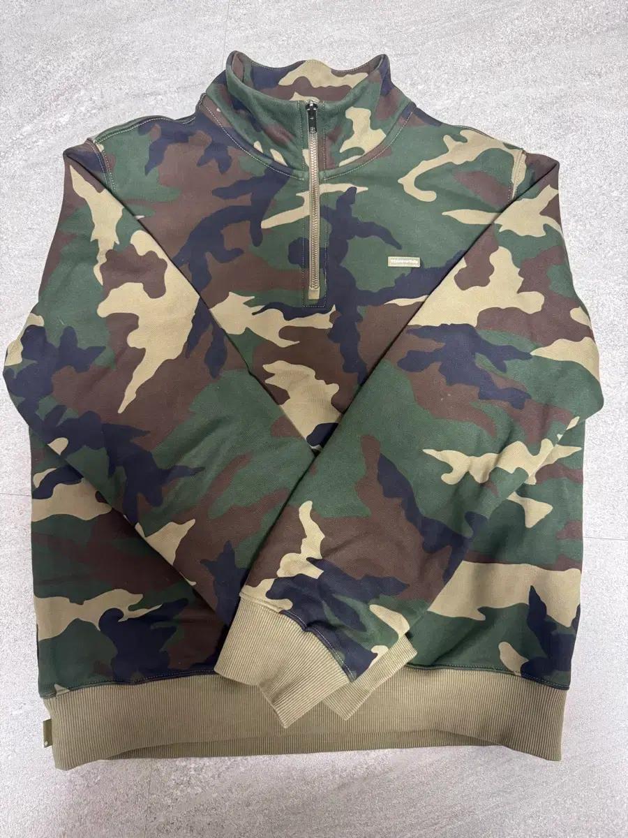 디네댓 Classic HDP Half Zip Sweatshirt Camo