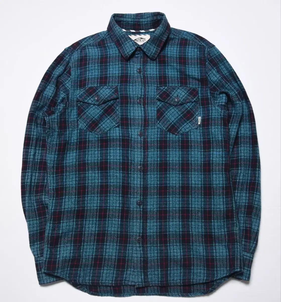 VANS 반스 체크 플란넬 셔츠 S 남성 90 캐주얼 상태좋음