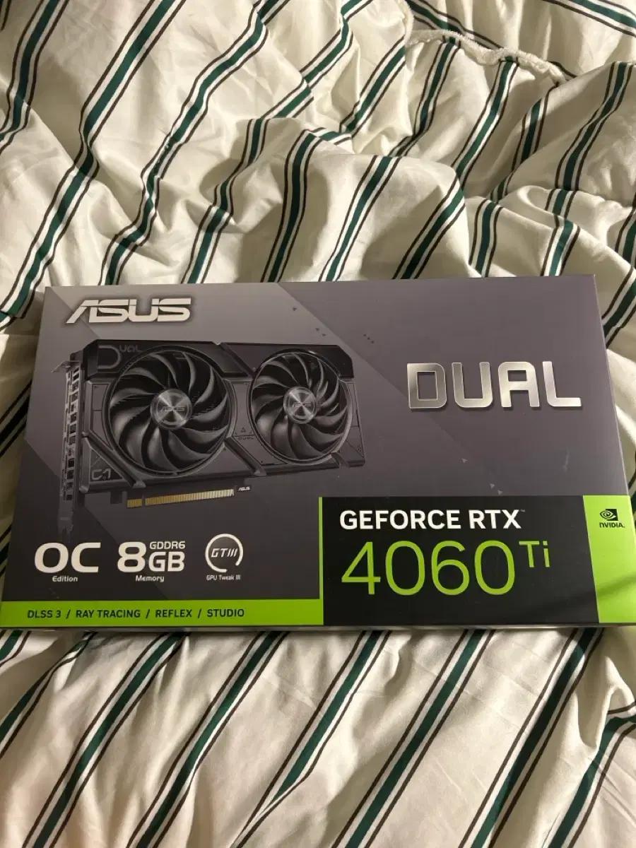 ASUS RTX 4060Ti DUAL OC 8GB 그래픽카드