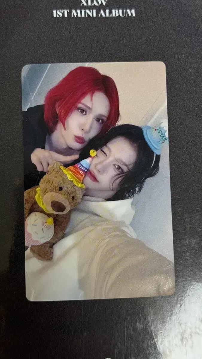 엑스러브 (XLOV) 우무키&루이 생일 미공포 포카