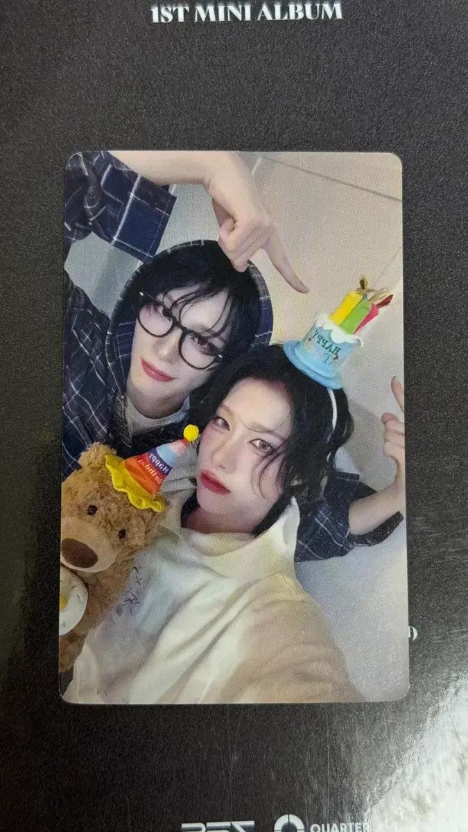 엑스러브 (XLOV) 루이&하루 생일 미공포 포카