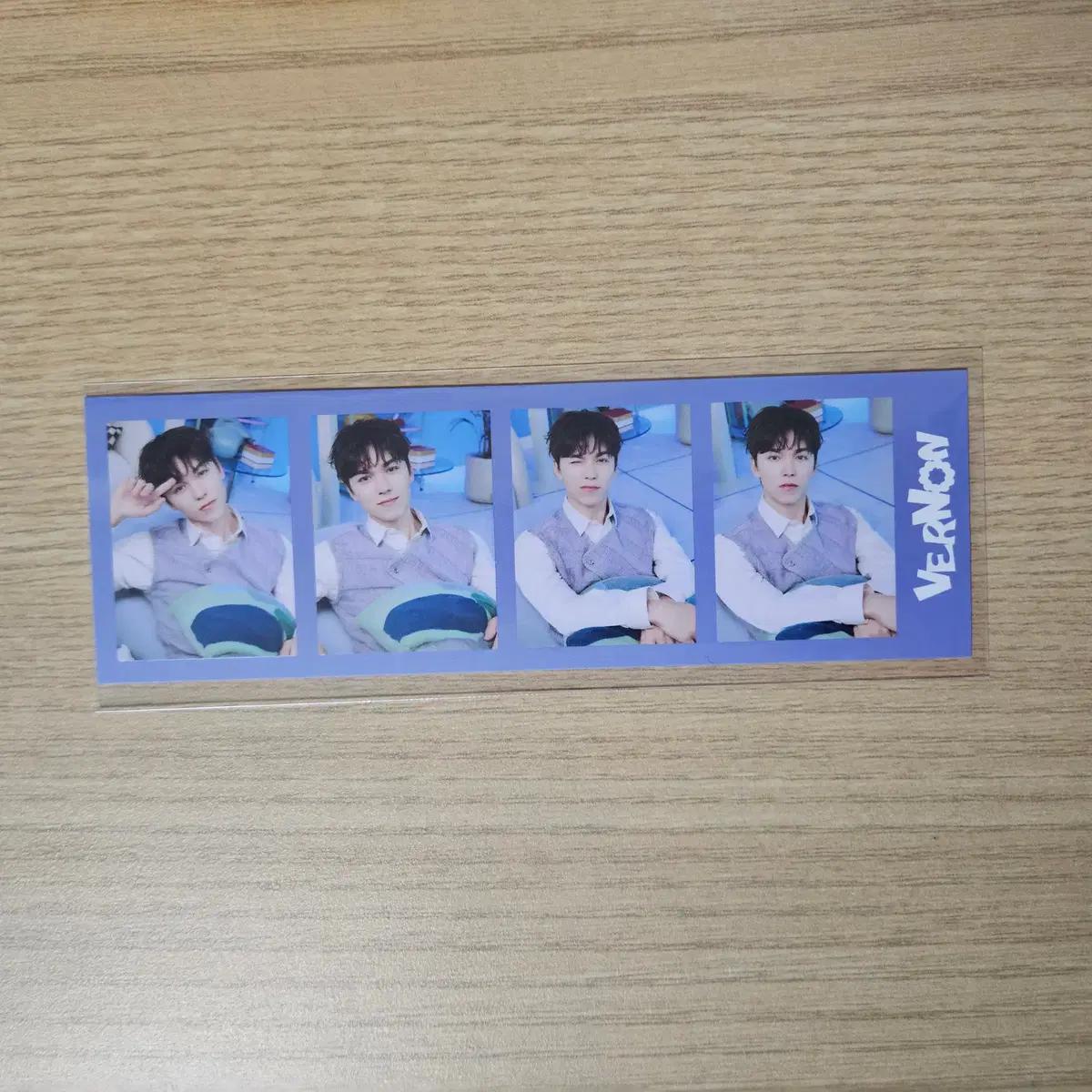 2024 세븐틴 홈 버논 네컷포토 HOME