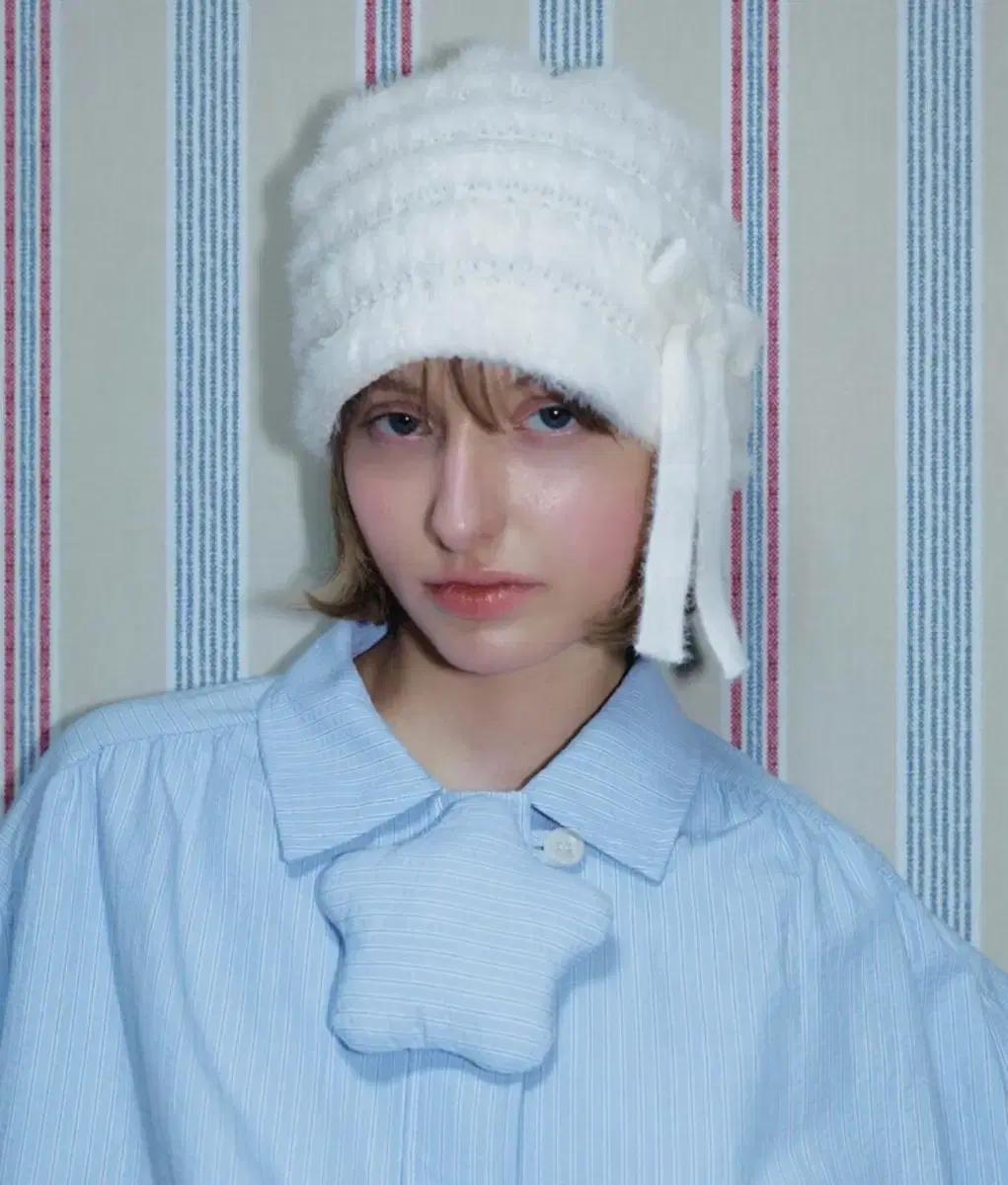 (가격내림새상품)포에지담 모자 비니 MELLOW BOW BEANIE