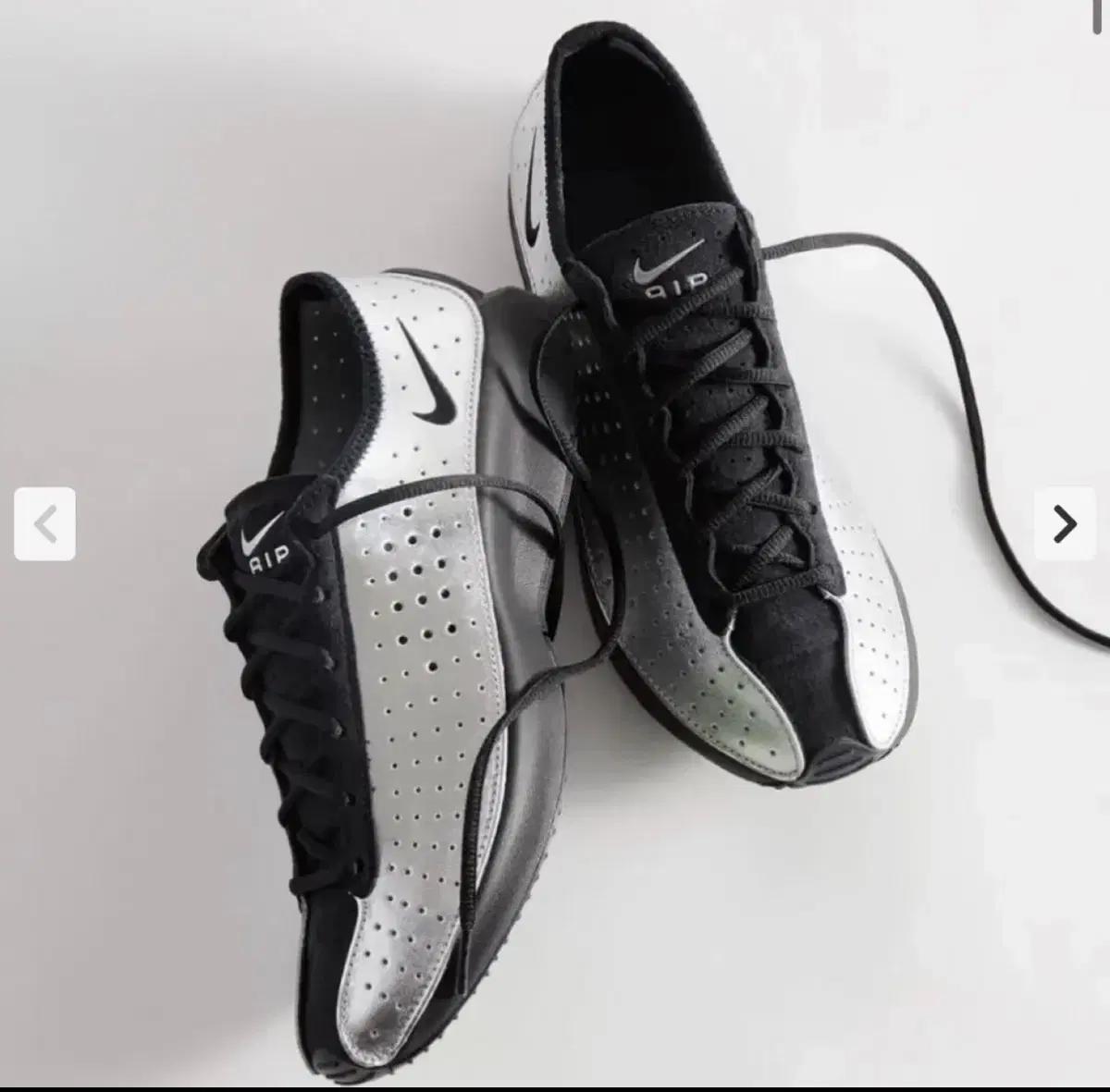 나이키 Nike 에어 슈퍼플라이 메탈릭 실버 앤 블랙 운동화 IB5824