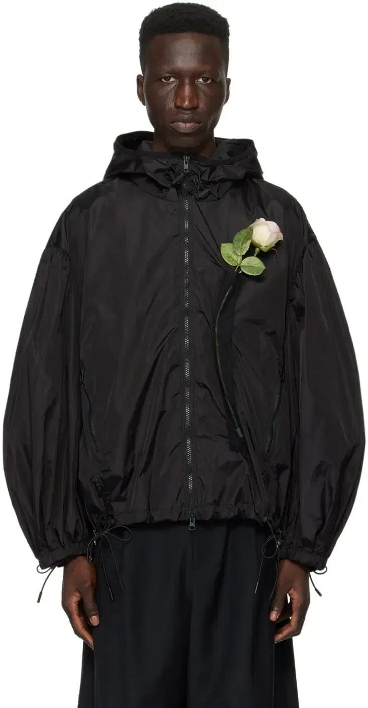 Simone rocha 시몬로샤 퍼프 슬리브 자켓 블랙 S