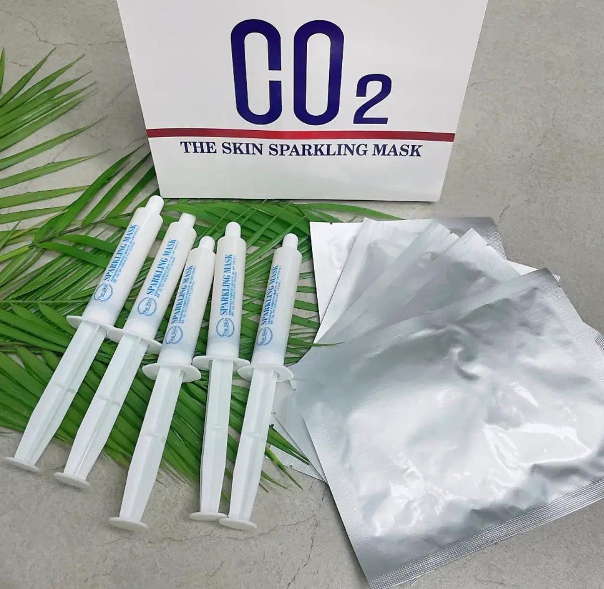 CO2 스킨스파클링 디톡스 마스크팩+해면 미개봉최신제조상품