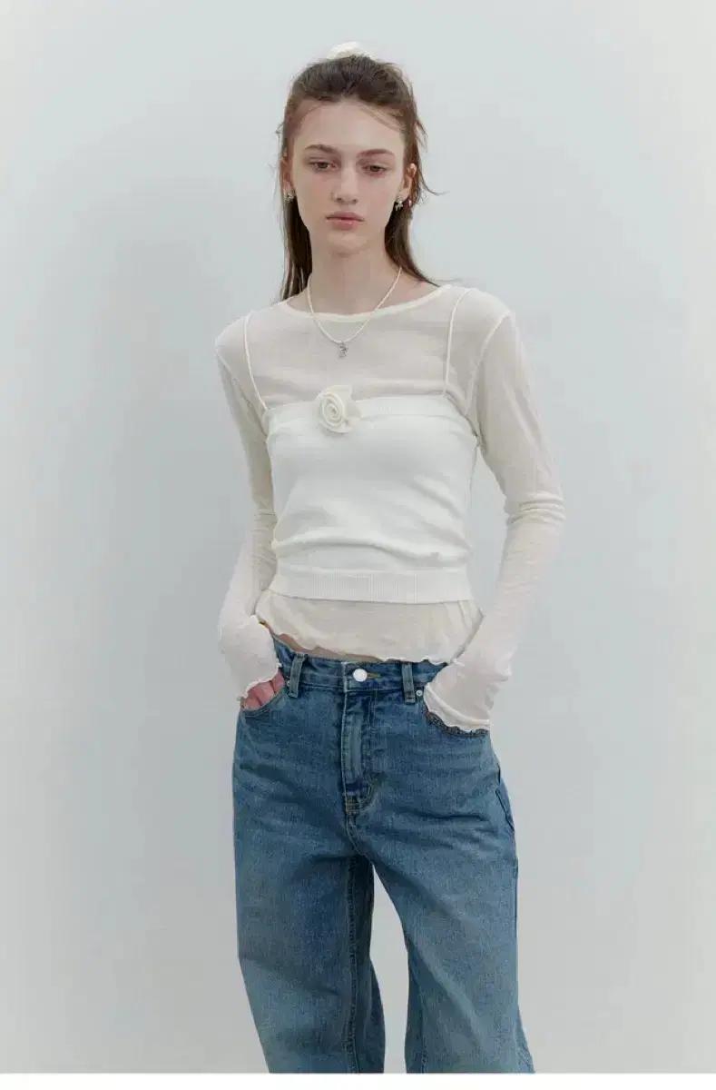 soonsu 순수 로지 코튼 뷔스티에 rosy cotton bustier