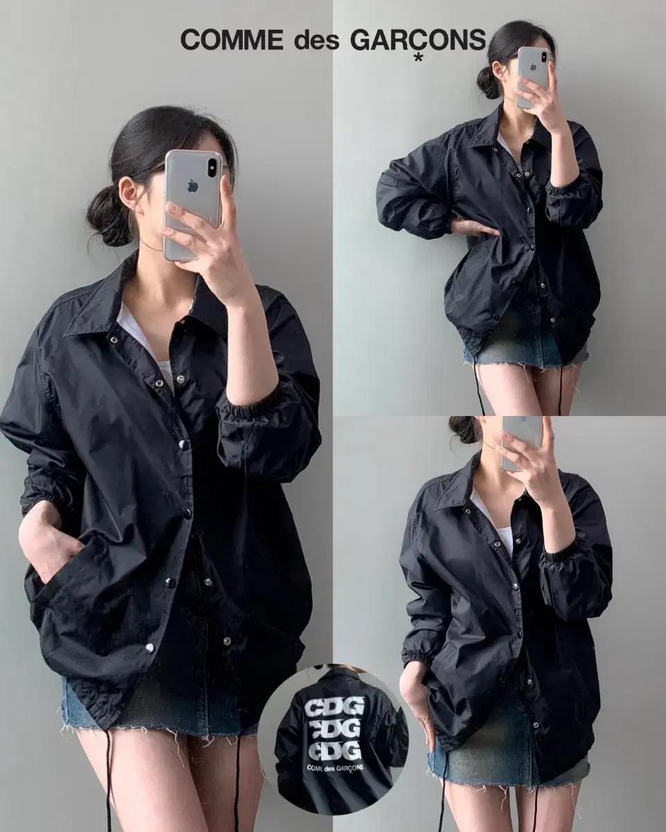 꼼데가르송 코치 자켓