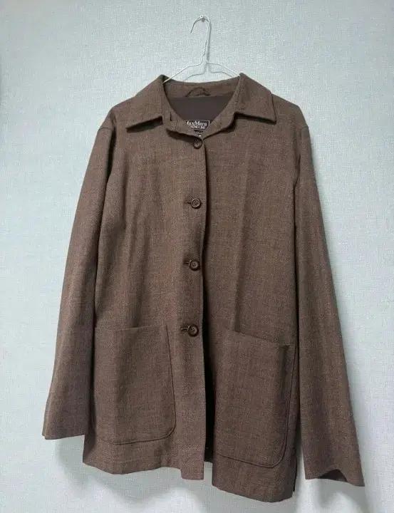 정품 막스마라 브라운 자켓