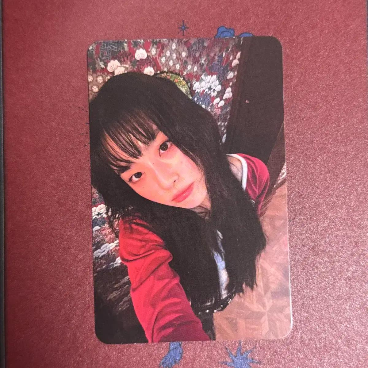 레드벨벳 슬기 칠킬 포토카드양도합니다.