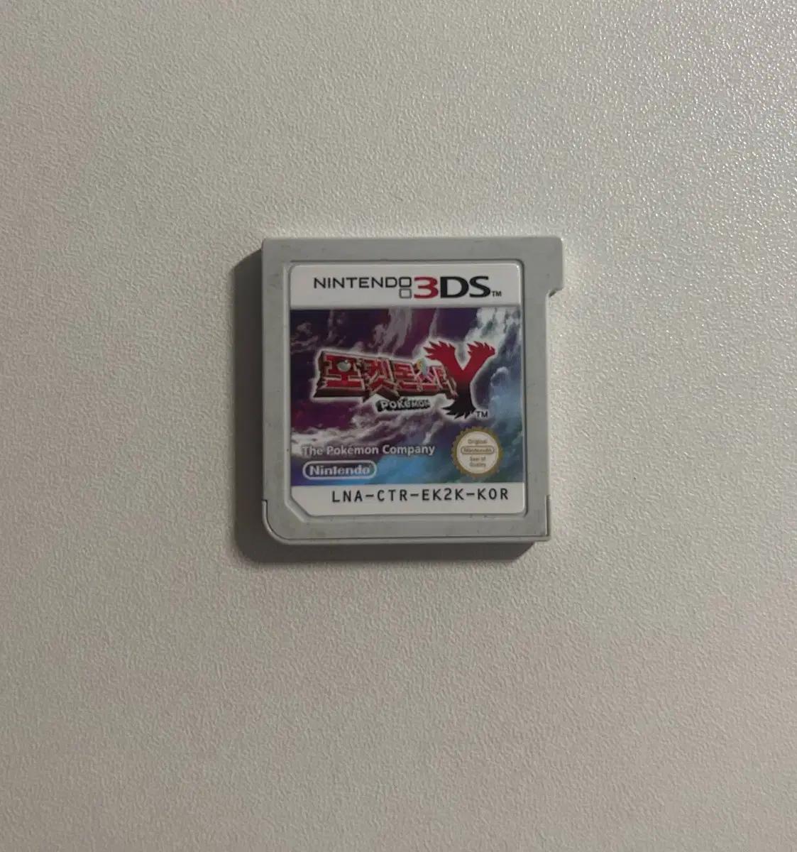 닌텐도 3DS 포켓몬스터 Y 게임칩