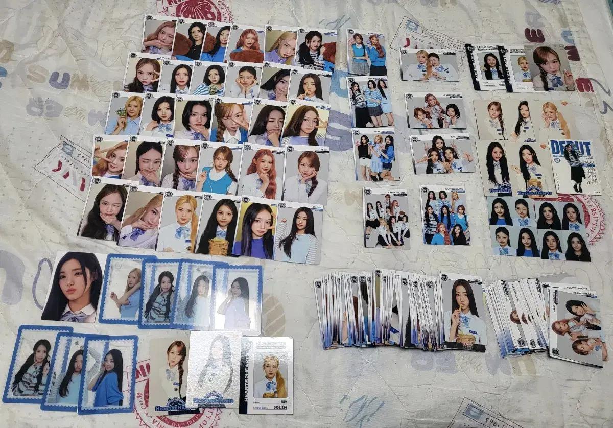 테레카 루키 하츠투하츠 카드 일괄 판매합니다!