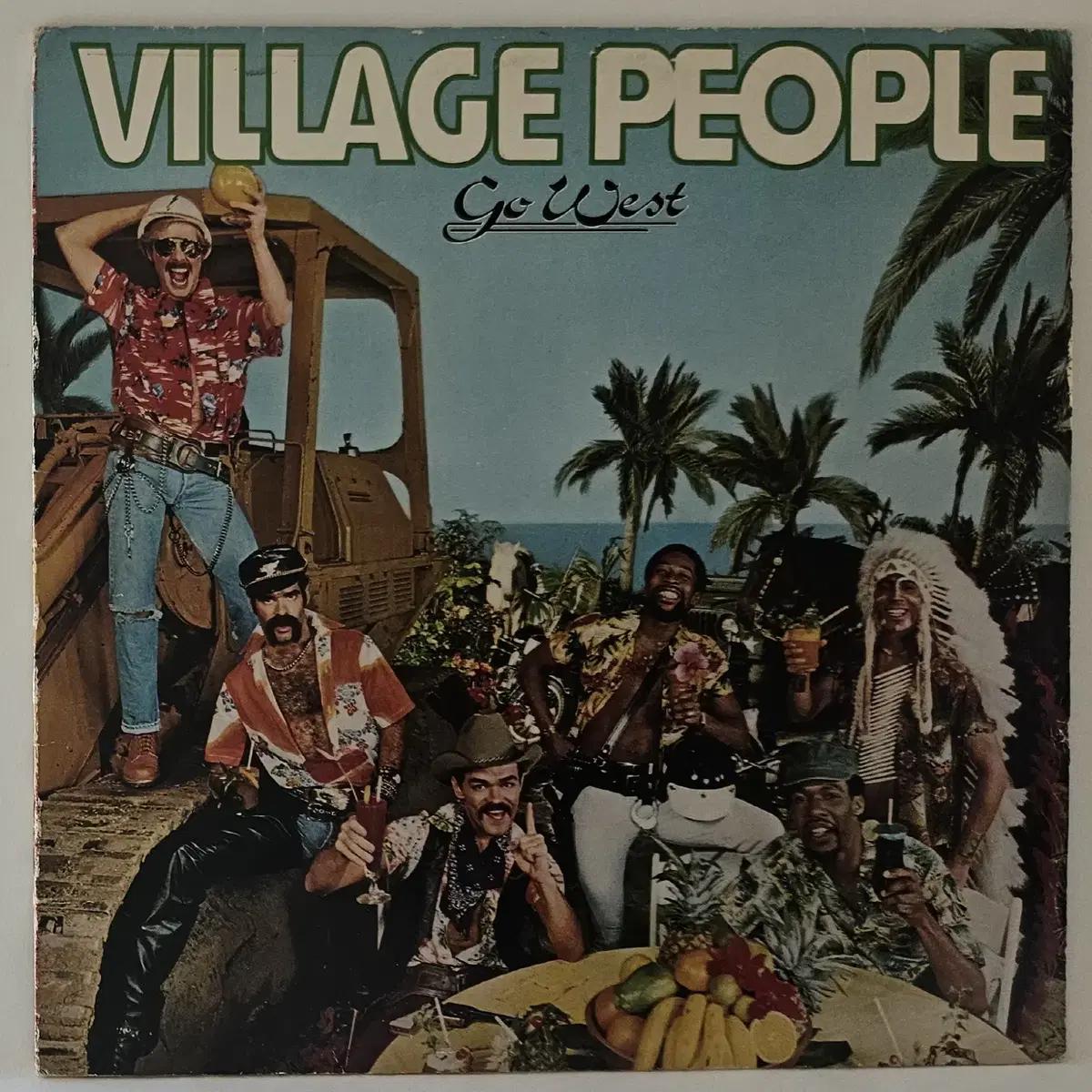 LP Village People - Go West (수입반)