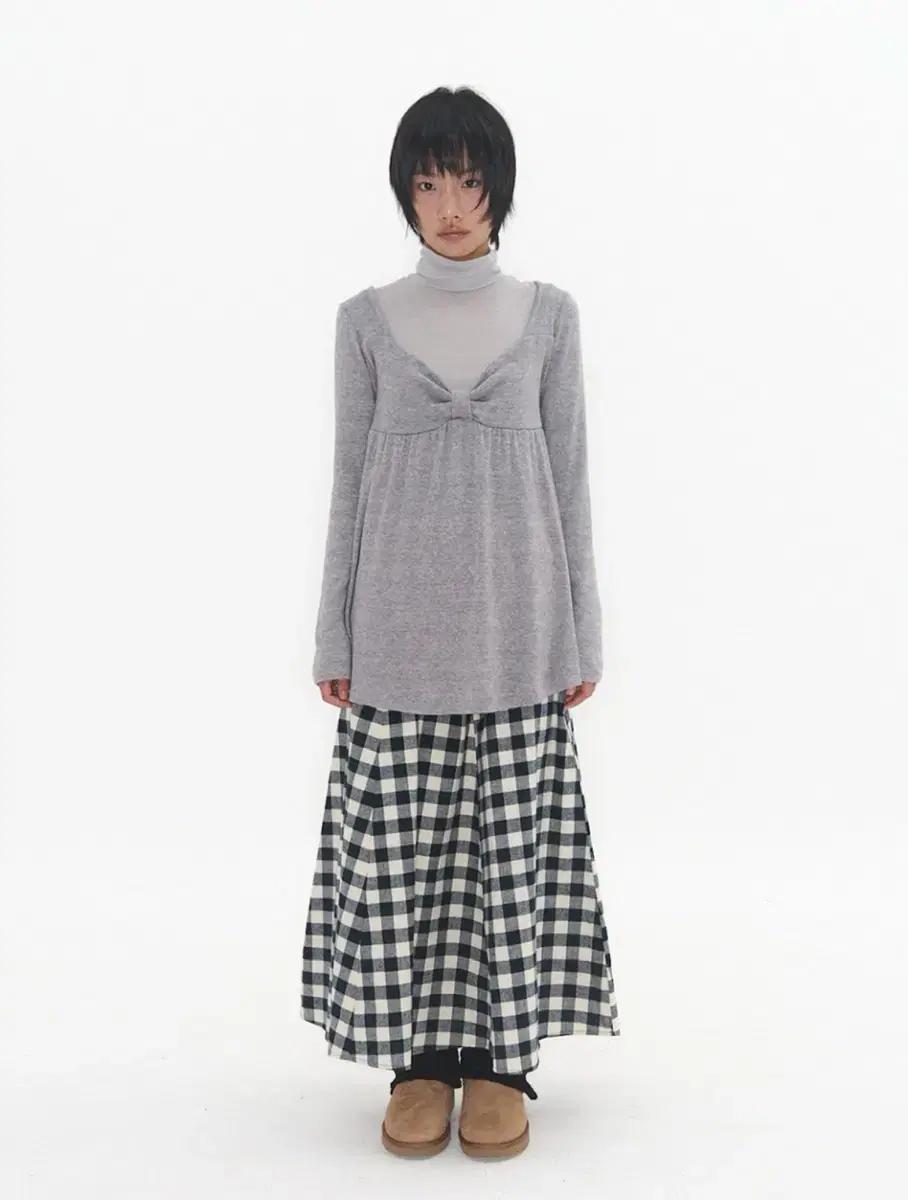 익스파이어드걸 Bambi Soft Top Light Grey